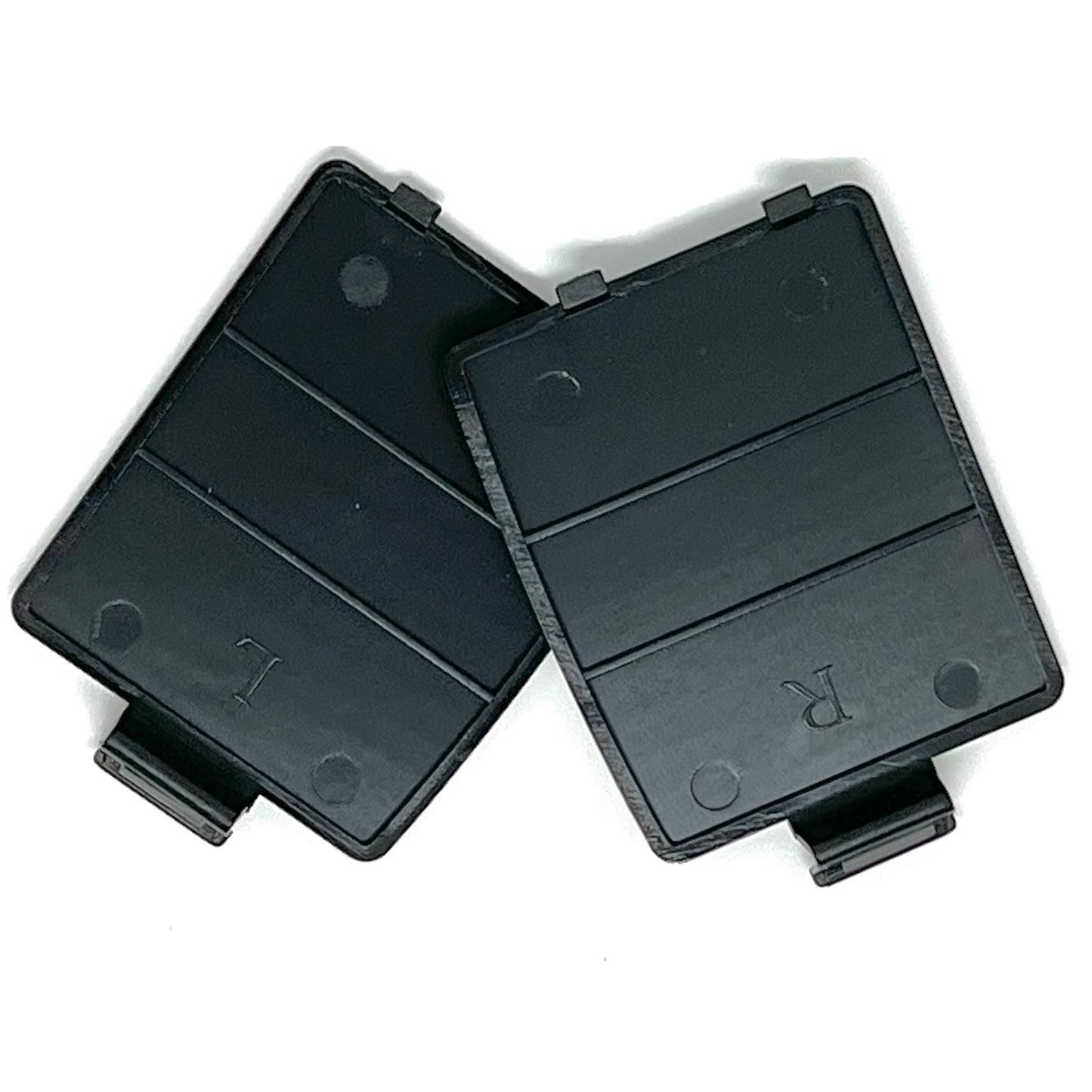 Game Gear Battery Door/Cover (Black, pair)